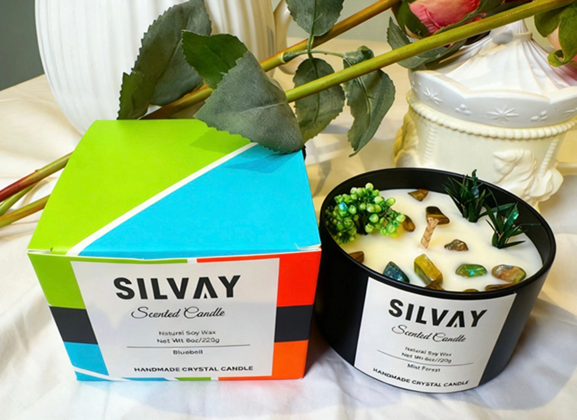 Vanille Geurkaars – Handgemaakt met Zorg, van 100% Sojawas