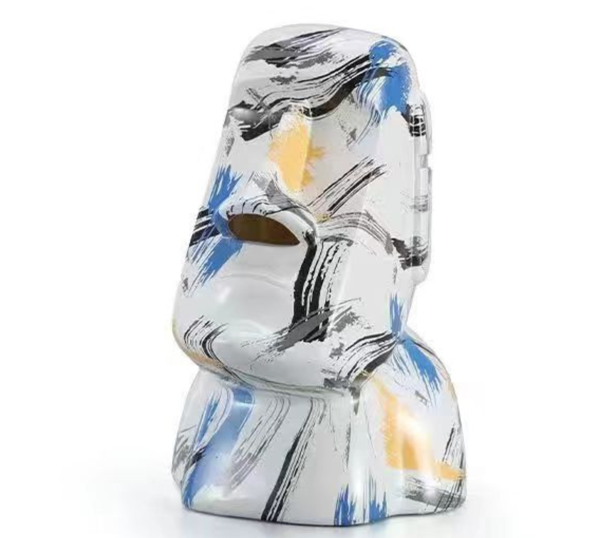 Moai Luxe Witte Tissuehouder 2025 - Elegant design voor luxe interieur